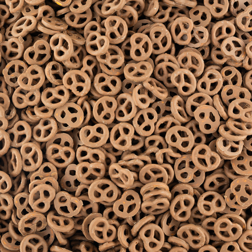 Chocolade pretzels Chocolade pretzels