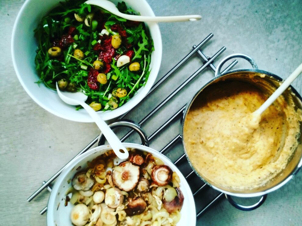 Polenta uit de pan Polenta uit de pan