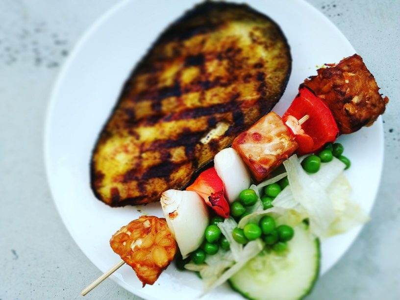 Tempeh Shaslik Tempeh Shaslik