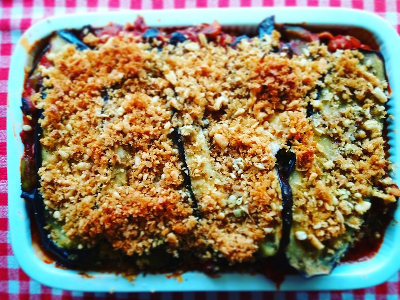 Auberginelasagne Auberginelasagne