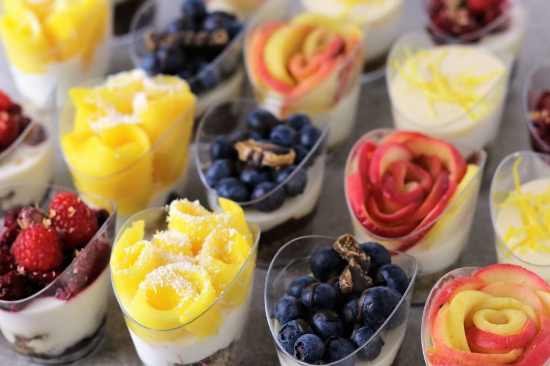Lemon curd toetjes! Lemon curd toetjes!