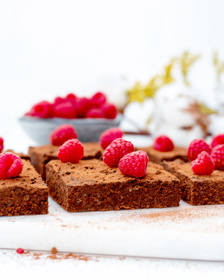 Brownie met zwarte bonen Brownie met zwarte bonen