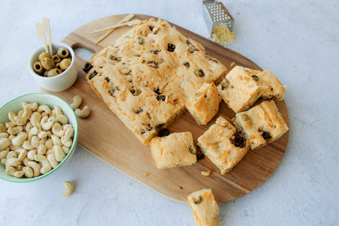 Hartig olijven brood Hartig olijven brood