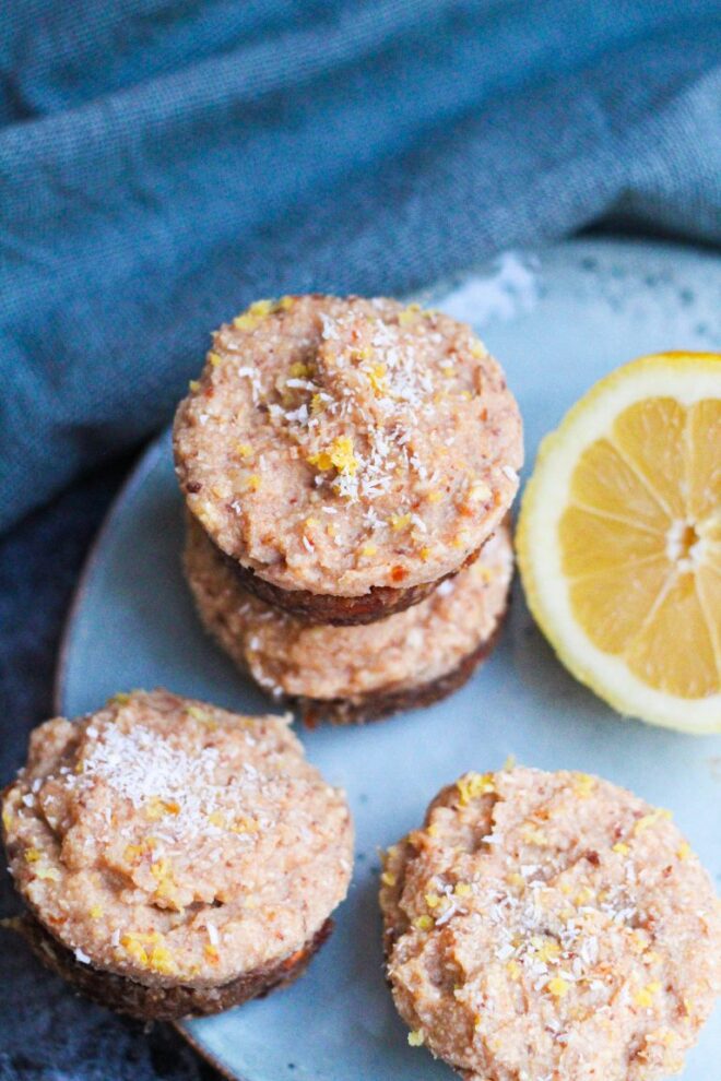 Vegan lemon cheesecake cups Vegan lemon cheesecake cups