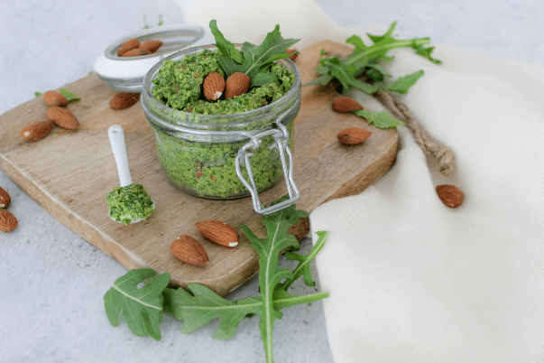 Amandel rucola spread Amandel rucola spread