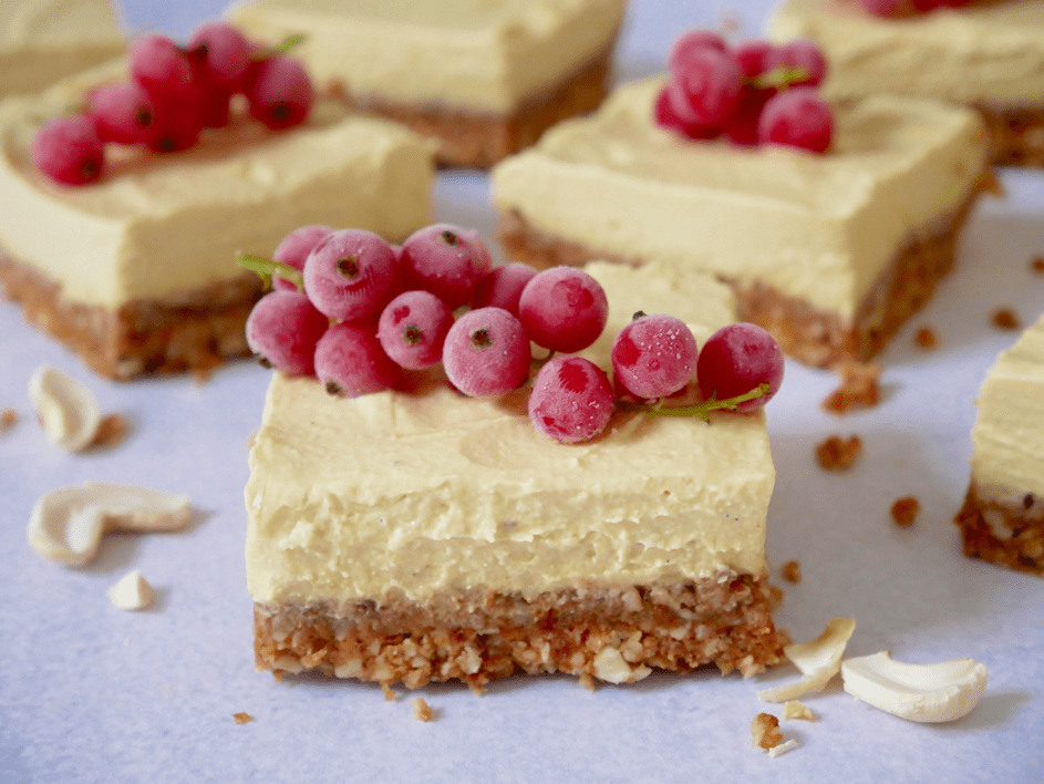 Gezonde kokos-cashew cheesecake Gezonde kokos-cashew cheesecake