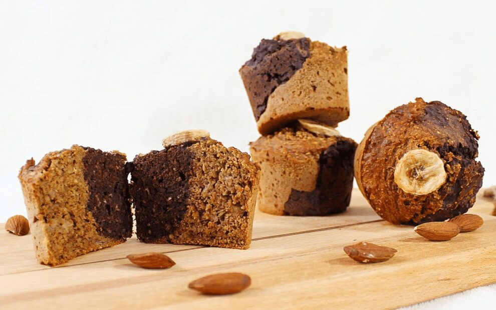 Bananenbrood muffins Bananenbrood muffins