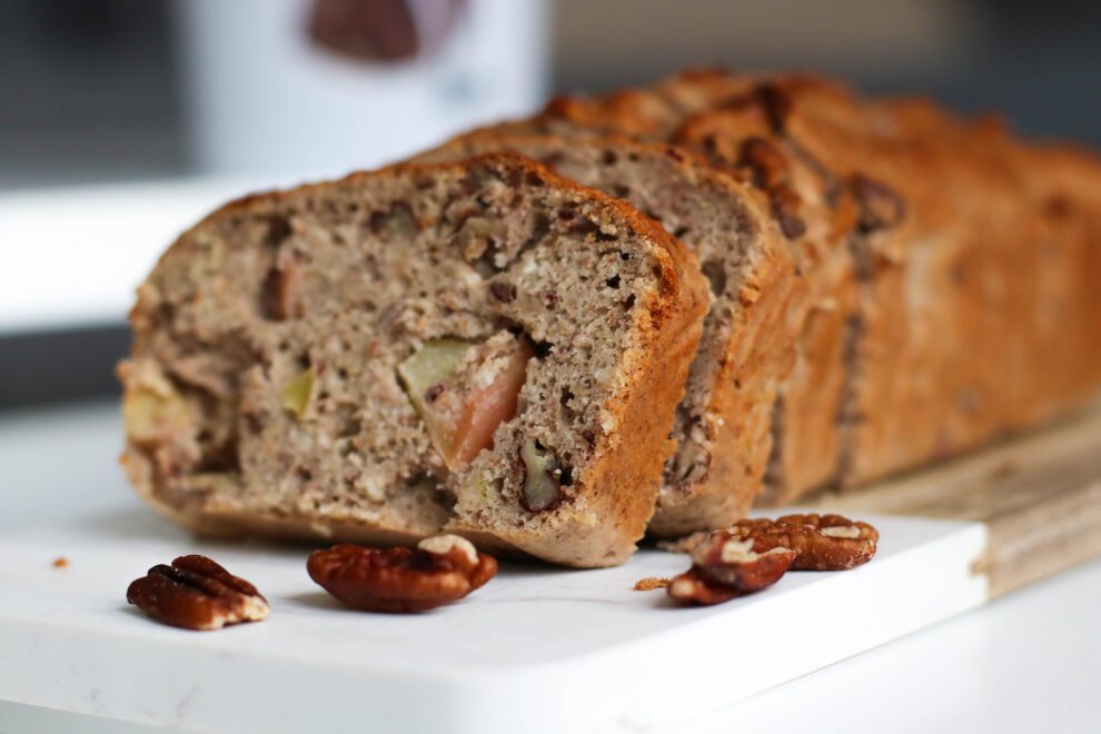 Bananenbrood met appel en kaneel Bananenbrood met appel en kaneel