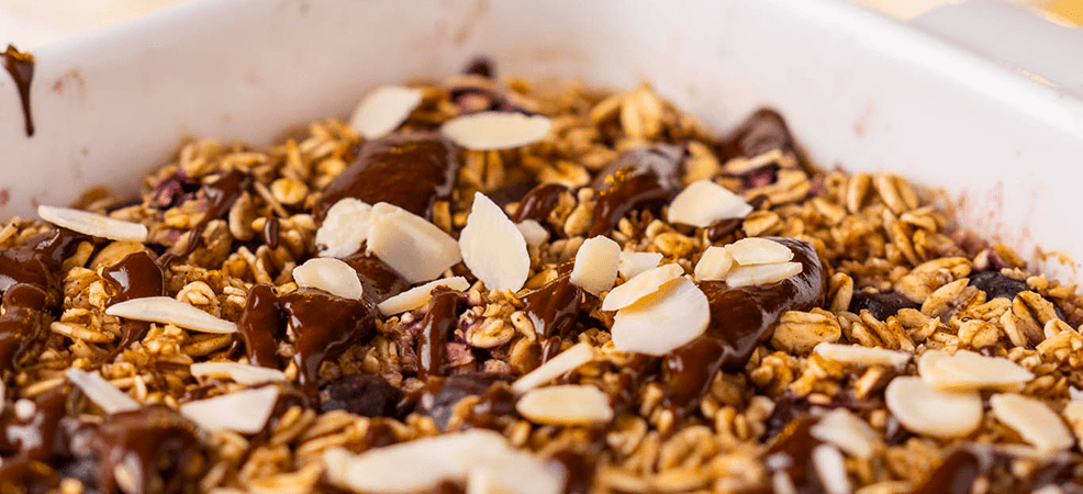 Baked gingerbread oats Baked gingerbread oats