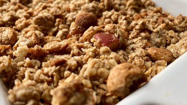 Kruidnoten crumble Kruidnoten crumble