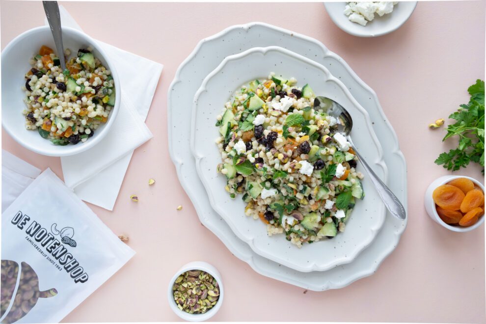 Parelcouscous salade Parelcouscous salade