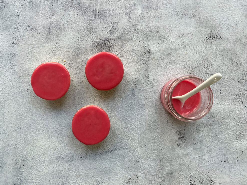 Roze koeken Roze koeken